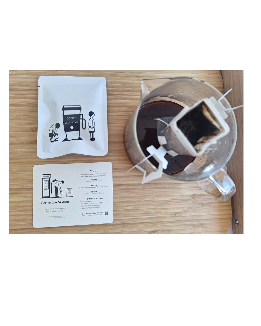 Coffee Gas Station Medium Roast Blend | Drip Bag Coffee