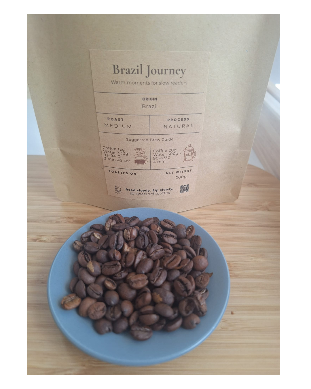 Brazil Journey | Medium Roast Coffee Beans 200g