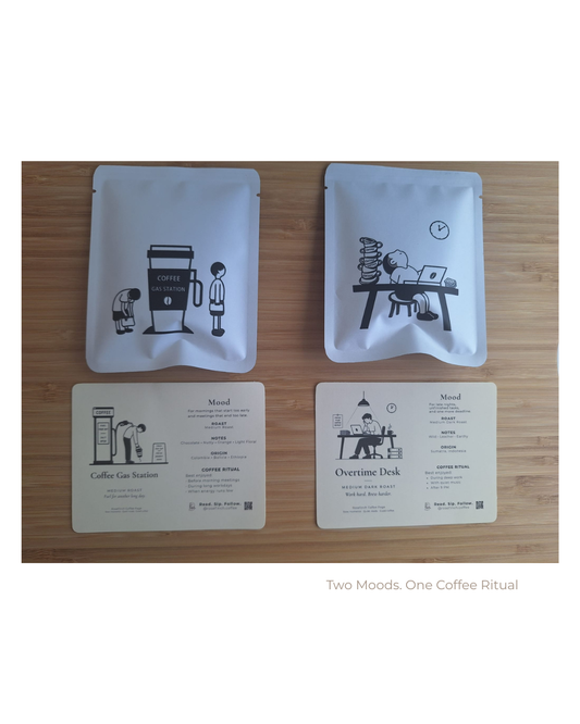 Coffee Ritual Bundle | Coffee Gas Station + Overtime Desk