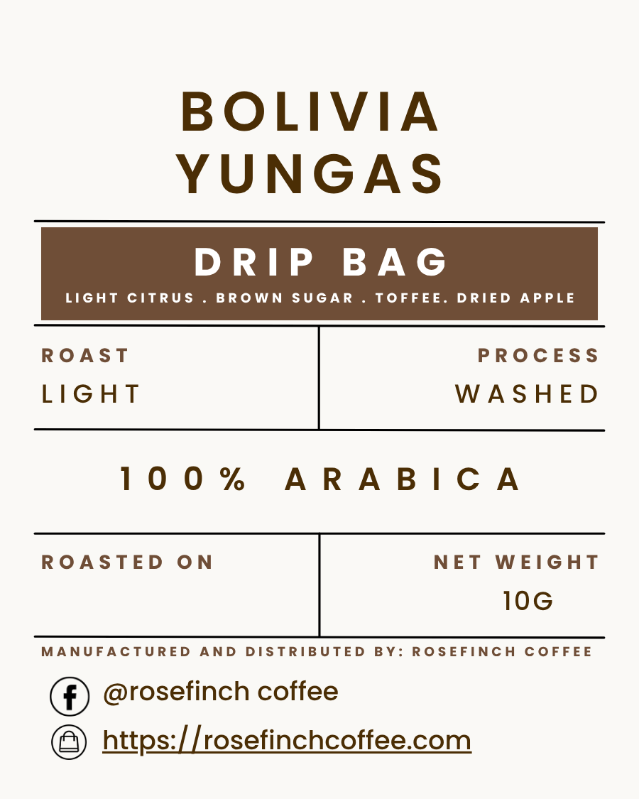 Drip Bag_Bolivia Yungas
