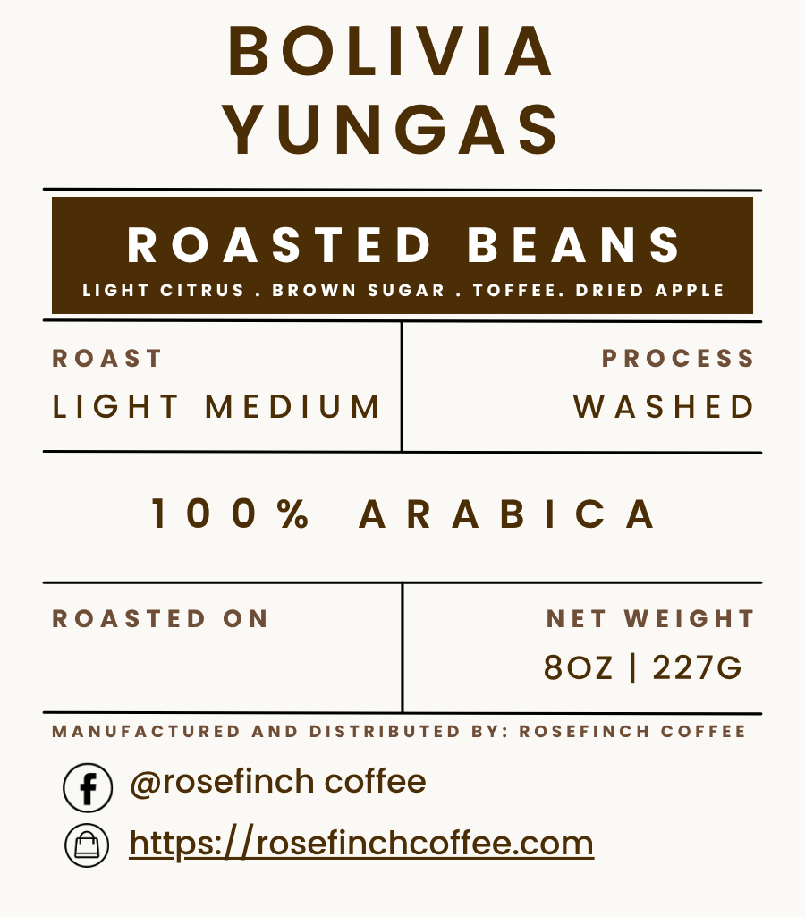 Bolivia Yungas Washed