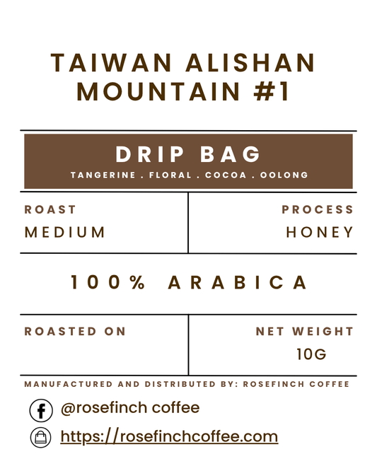[Limited] Drip Bag_Taiwan Alishan Mountain #1