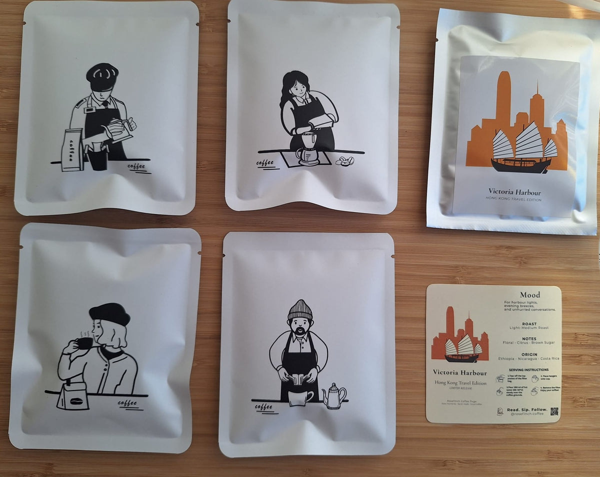 5 Coffee Moments — Drip Bag Coffee Collection